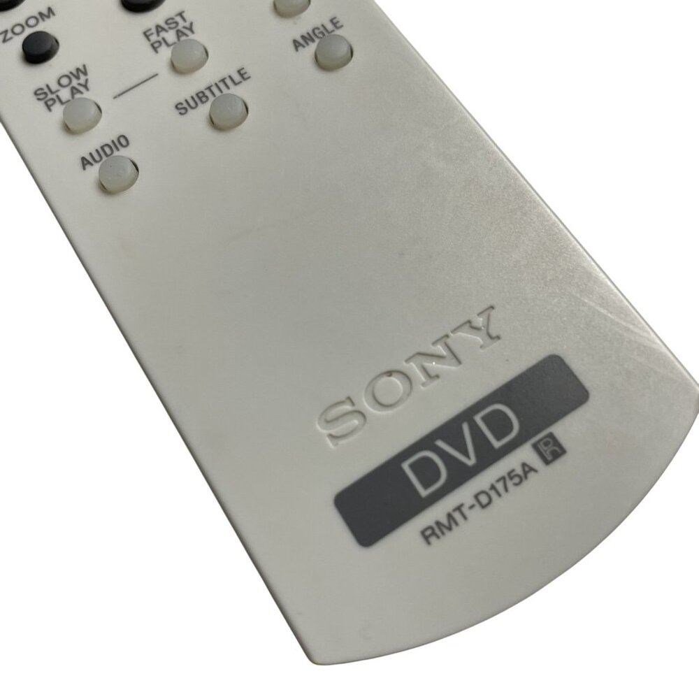 Sony DVD Remote Control RMT D175A Gray Tested Works u - Picture 3 of 6